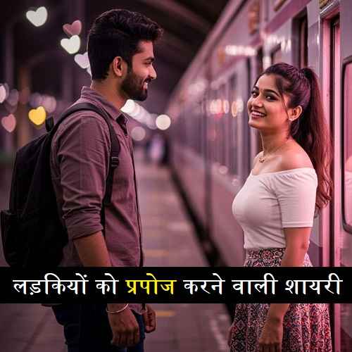 लड़कियों को प्रपोज करने वाली शायरी 2 Line